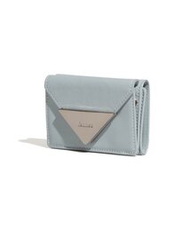FENNEC（フェネック）の「CRINKLE TRIANGLE TRIPLE WALLET - MID GREY（札入れ/マネークリップ）」