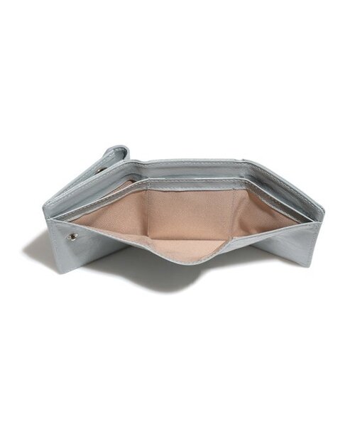 FENNEC(フェネック)の「CRINKLE TRIANGLE TRIPLE WALLET - MID GREY(札入れ/マネークリップ・レディース・その他・FREE)」の5枚目の写真