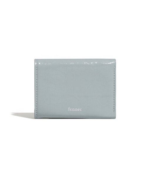 FENNEC(フェネック)の「CRINKLE TRIANGLE TRIPLE WALLET - MID GREY(札入れ/マネークリップ・レディース・その他・FREE)」の6枚目の写真