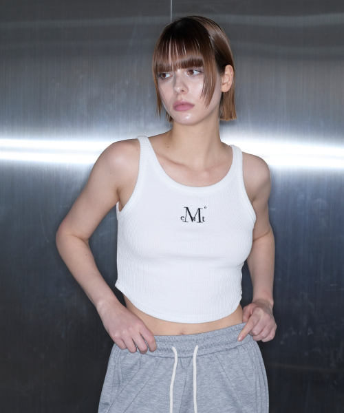 MUCENT(ムセント)の「エババックディテールクルミクロップスリーブレスナシ(2カラー)(Tシャツ/カットソー・レディース・ブラック/ホワイト・FREE)」の16枚目の写真