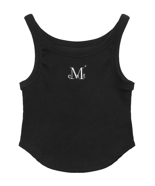 MUCENT(ムセント)の「エババックディテールクルミクロップスリーブレスナシ(2カラー)(Tシャツ/カットソー・レディース・ブラック/ホワイト・FREE)」の6枚目の写真