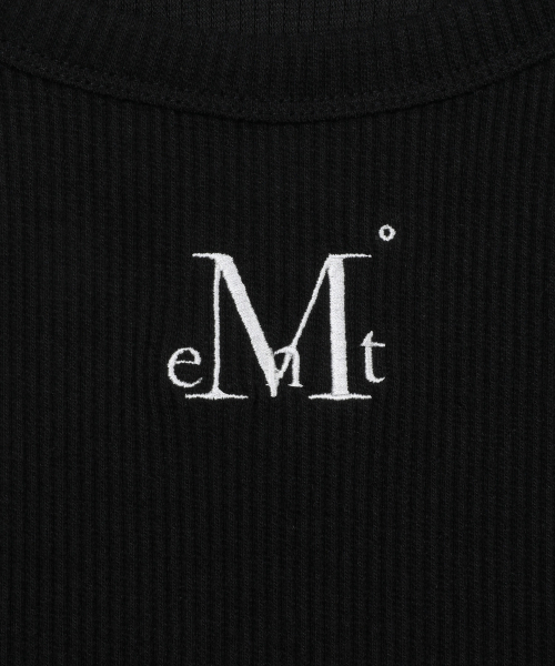 MUCENT(ムセント)の「エババックディテールクルミクロップスリーブレスナシ(2カラー)(Tシャツ/カットソー・レディース・ブラック/ホワイト・FREE)」の8枚目の写真