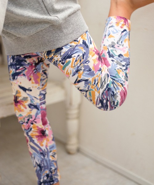 Rora(ローラ)の「アザレア レギンス(レギンス/スパッツ・キッズ・パープル系・110cm/120cm/130cm/140cm/150cm)」の11枚目の写真