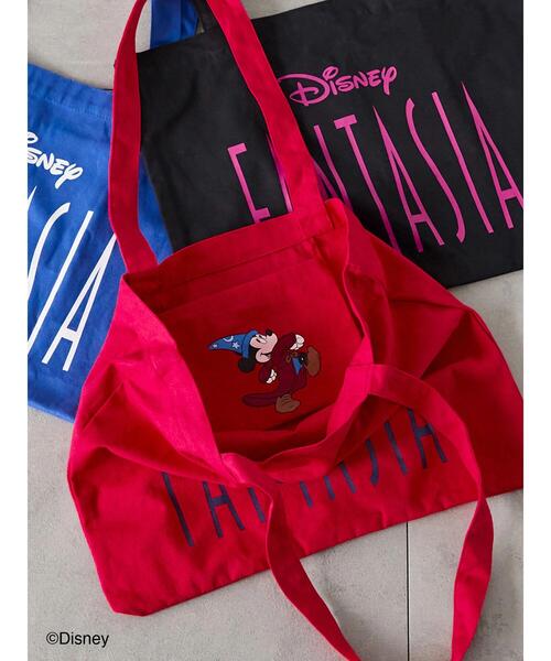 Lugnoncure(ルノンキュール)の「【Disney】FANTASIA/ロゴプリントバッグ(ハンドバッグ・レディース・ブルー/ブラック/レッド・F)」の3枚目の写真