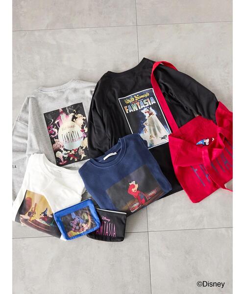 Lugnoncure(ルノンキュール)の「【Disney】FANTASIA/ロゴプリントバッグ(ハンドバッグ・レディース・ブルー/ブラック/レッド・F)」の8枚目の写真