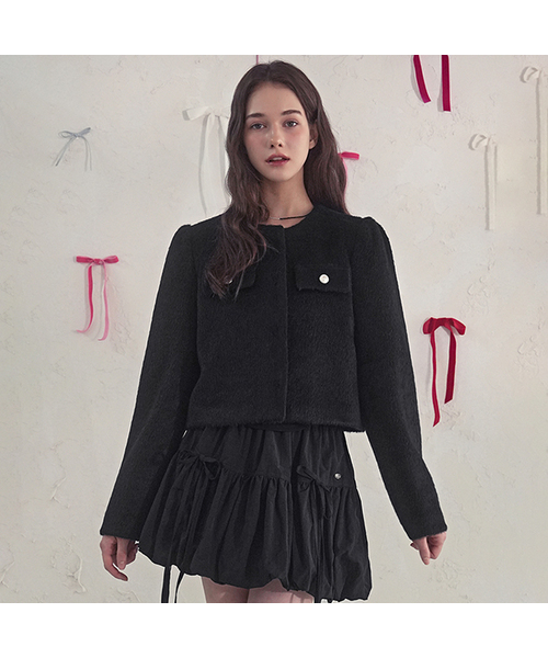 Vivacious(ビバシャス)の「Etoile Rose Jacket BLACK(その他アウター・レディース・ブラック・SMALL/MEDIUM)」の1枚目の写真