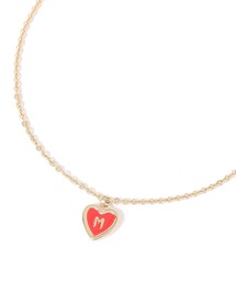 niko and...（ニコアンド）の「カラーハートトップネックレス（ネックレス）」