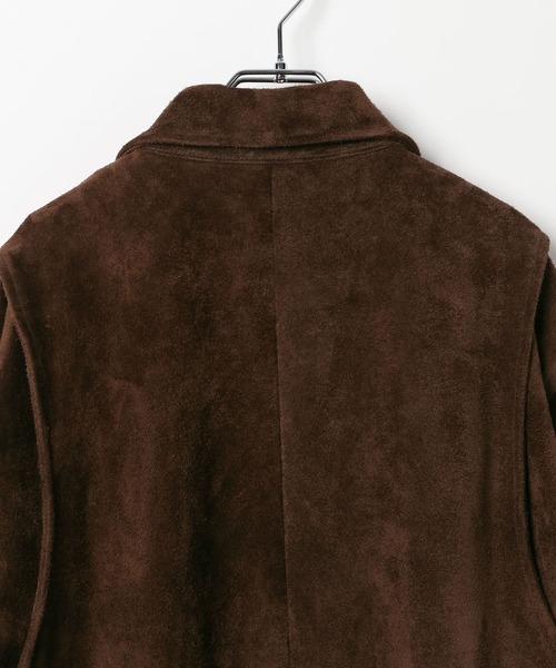 BAYFLOW（ベイフロー）の「【EF(エフ)】スエードトラッカージャケット(MEN)（その他アウター・メンズ・ダークブラウン・FREE）」の12枚目の写真