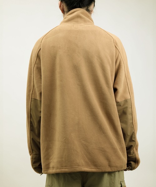 S'more(スモア)の「Half zip fleece pullover ハーフジップフリースプルオーバー (AW)(スウェット・レディース・ベージュ/ホワイト・SMALL/LARGE/MEDIUM/X-LARGE)」の10枚目の写真
