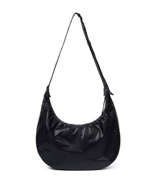 HAH ARCHIVE（ハーアーカイブ）の「[After Pray Edition] Crescent Coated Hobo Bag (Black)（メッセンジャーバッグ・レディース・その他・FREE）」の21枚目の写真