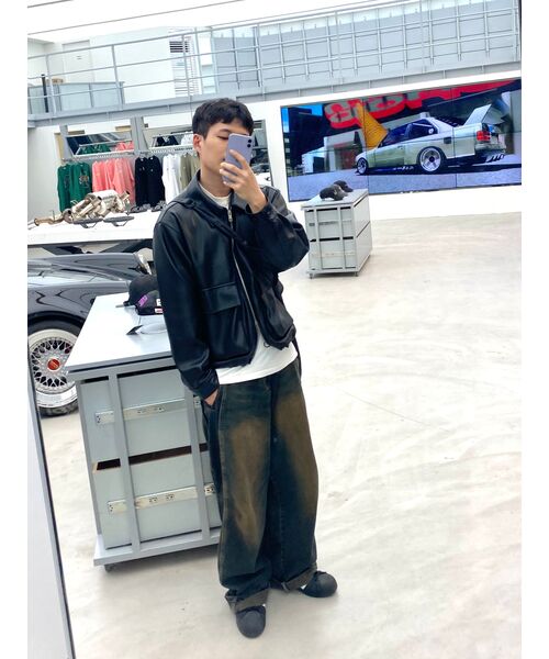 HAH ARCHIVE（ハーアーカイブ）の「[After Pray Edition] Crescent Coated Hobo Bag (Black)（メッセンジャーバッグ・レディース・その他・FREE）」の19枚目の写真
