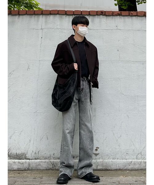 HAH ARCHIVE（ハーアーカイブ）の「[After Pray Edition] Crescent Coated Hobo Bag (Black)（メッセンジャーバッグ・レディース・その他・FREE）」の3枚目の写真
