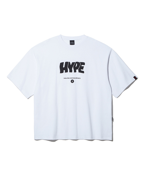 WANGGWAN(ワングァン)の「HYPE オーバーサイズ 半袖Tシャツ (ホワイト)(Tシャツ/カットソー・メンズ・その他・LARGE/MEDIUM)」の1枚目の写真