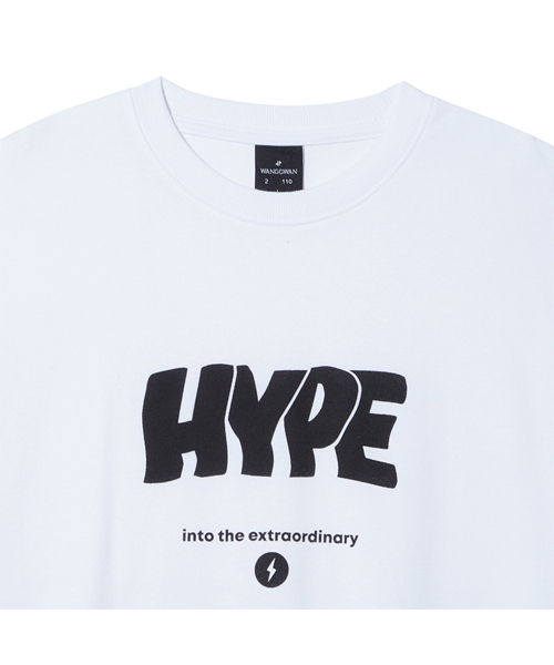 WANGGWAN(ワングァン)の「HYPE オーバーサイズ 半袖Tシャツ (ホワイト)(Tシャツ/カットソー・メンズ・その他・LARGE/MEDIUM)」の5枚目の写真