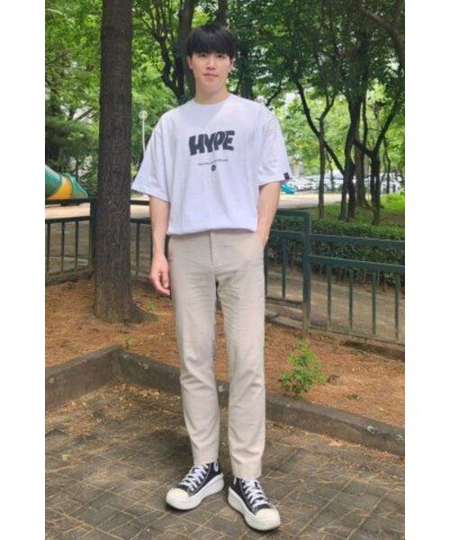 WANGGWAN(ワングァン)の「HYPE オーバーサイズ 半袖Tシャツ (ホワイト)(Tシャツ/カットソー・メンズ・その他・LARGE/MEDIUM)」の7枚目の写真