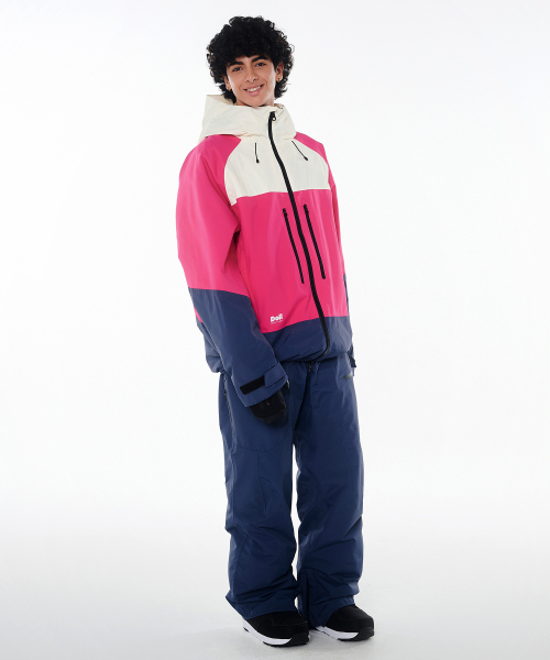 DOLL OUTERWEAR（ドラ アウターウェア）の「2425 ボニータジャケット&パンツ ボードウェアセット ローズレッド 男女共用（セットアップ・レディース・その他・SMALL/MEDIUM/LARGE/X-LARGE/X-SMALL）」の2枚目の写真