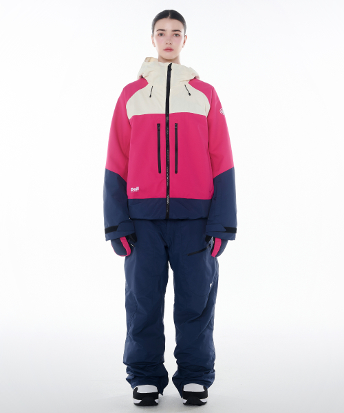 DOLL OUTERWEAR（ドラ アウターウェア）の「2425 ボニータジャケット&パンツ ボードウェアセット ローズレッド 男女共用（セットアップ・レディース・その他・SMALL/MEDIUM/LARGE/X-LARGE/X-SMALL）」の5枚目の写真