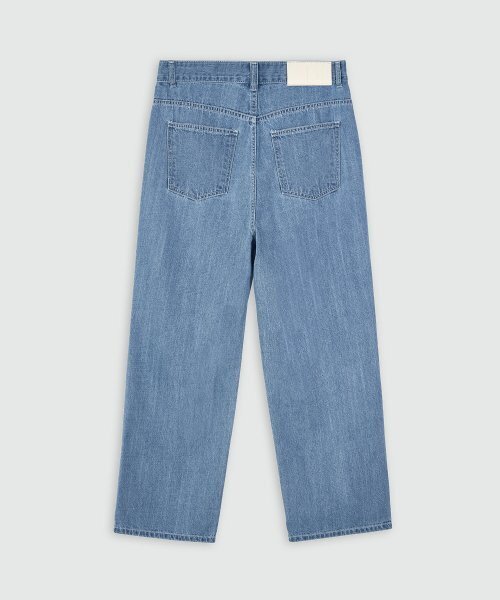 DECET（デケト）の「[夏生地]2Pleats Wide Jeans DCPT005Blue（デニムパンツ・レディース・その他・34/32/30/26/28）」の6枚目の写真