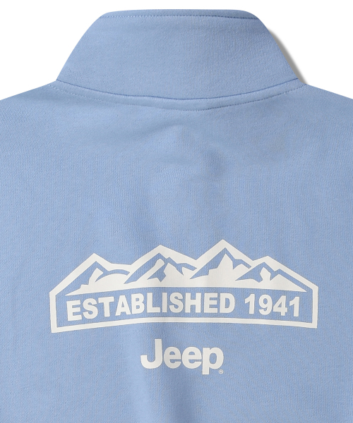 JEEP（ジープ）の「[360g] レディース M-ロゴ ハーフジップ スウェット (JQ5TSF838SB)（スウェット・レディース・その他・SMALL/MEDIUM/LARGE/X-LARGE）」の5枚目の写真