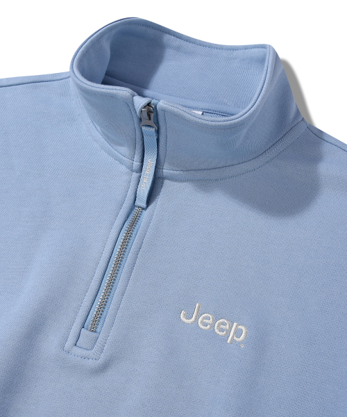 JEEP（ジープ）の「[360g] レディース M-ロゴ ハーフジップ スウェット (JQ5TSF838SB)（スウェット・レディース・その他・SMALL/MEDIUM/LARGE/X-LARGE）」の6枚目の写真