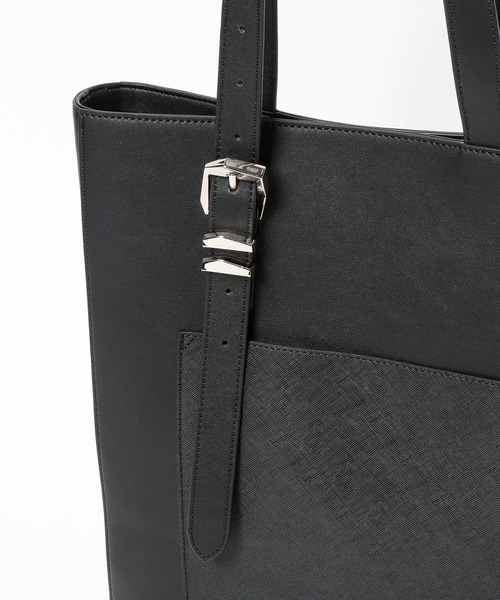 HARE（ハレ）の「RESHAPEバックルトートバッグ(HARE)（トートバッグ・メンズ・ブラック・FREE）」の9枚目の写真