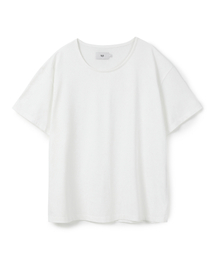 WEST GRAND BOULEVARD（ウエストグランドブルバード）の「Semi-over cooling skin U-neck t-shirt WHITE（Tシャツ/カットソー・メンズ）」