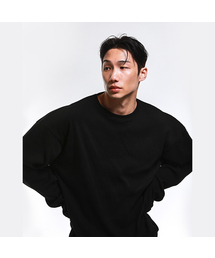 RVD（アールブイディー）の「ワッフルオーバーサイズロングスリーブ（ブラック）（Tシャツ/カットソー）」