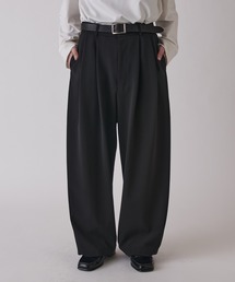 Lui's | ダブルクロスベーシックカーブパンツ(スラックス)