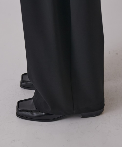 Lui's（ルイス）の「ダブルクロスベーシックカーブパンツ（スラックス・メンズ・ライトグレー/ネイビー/ブラック・M/S）」の13枚目の写真