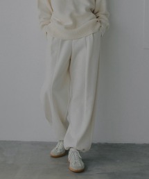 BOUCLE WIDE PANTS