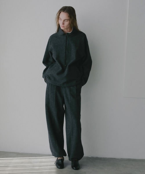 セール】BOUCLE WIDE PANTS（その他パンツ）｜MANOF（マノフ）の