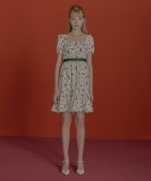 VEGGIE PRINT DRESS