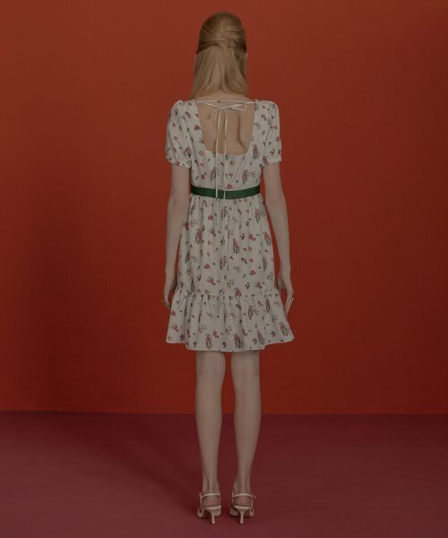 ICE GARDEN A.508(アイス ガーデン エイオーゴンパル)の「VEGGIE PRINT DRESS(ワンピース・レディース・その他・SMALL/MEDIUM)」の3枚目の写真