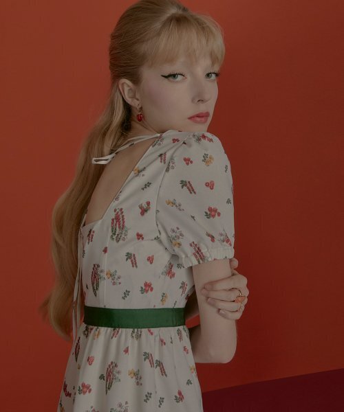 ICE GARDEN A.508(アイス ガーデン エイオーゴンパル)の「VEGGIE PRINT DRESS(ワンピース・レディース・その他・SMALL/MEDIUM)」の6枚目の写真