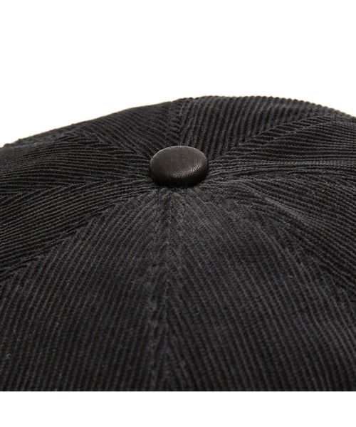 CALEE(キャリー)の「CAL NT LOGO CORDUROY TWO TONE CAS(キャスケット・メンズ・グリーン/ブラック・LARGE/MEDIUM/X-LARGE/SMALL)」の3枚目の写真