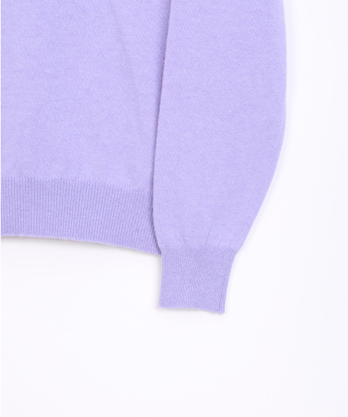 MATISSE THE CURATOR(マティスザキュレーター)の「R ラウンドニットパープル(ニット/セーター・レディース・その他・1)」の3枚目の写真