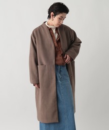 studio CLIP | 《ウタオ》ミニマルノーカラーコート(ノーカラーコート)