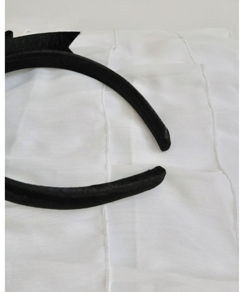 jumelle（ジュメロ）の「リボンカチューシャ（カチューシャ・レディース・ブラック・FREE）」の19枚目の写真