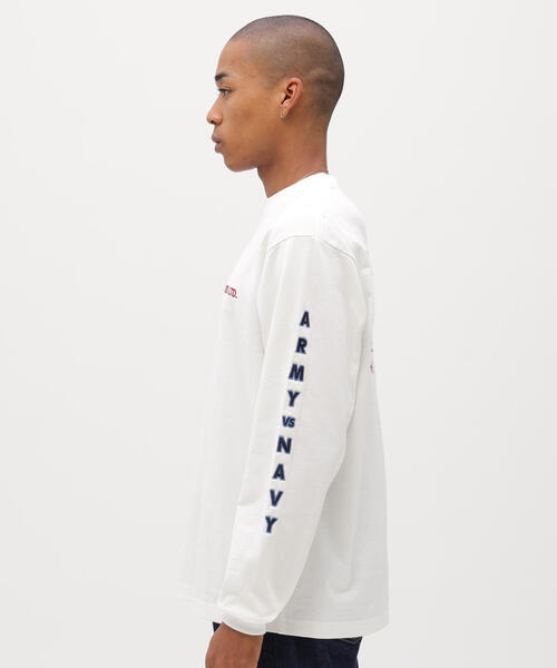 AVIREX(アヴィレックス)の「ARMY VS NAVY GAME DAY L/S T-SHIRT / アーミーVSネイビー ゲームデイ 長袖Tシャツ / AVIREX / アヴィレックス(Tシャツ/カットソー・メンズ・ネイビー/ホワイト/チャコールグレー・2XL/L/M/XL)」の15枚目の写真