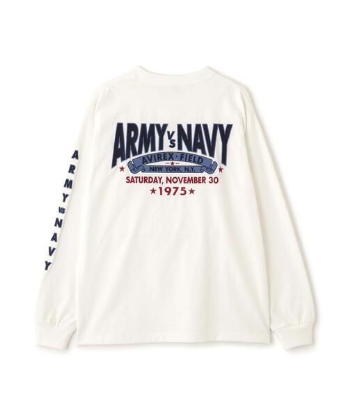AVIREX(アヴィレックス)の「ARMY VS NAVY GAME DAY L/S T-SHIRT / アーミーVSネイビー ゲームデイ 長袖Tシャツ / AVIREX / アヴィレックス(Tシャツ/カットソー・メンズ・ネイビー/ホワイト/チャコールグレー・2XL/L/M/XL)」の21枚目の写真