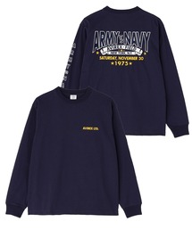 ARMY VS NAVY GAME DAY L/S T-SHIRT / アーミーVSネイビー ゲームデイ 長袖Tシャツ / AVIREX / アヴィレックス
