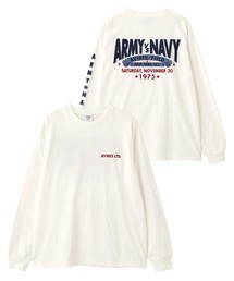 ARMY VS NAVY GAME DAY L/S T-SHIRT / アーミーVSネイビー ゲームデイ 長袖Tシャツ / AVIREX / アヴィレックス