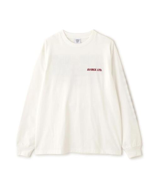 AVIREX(アヴィレックス)の「ARMY VS NAVY GAME DAY L/S T-SHIRT / アーミーVSネイビー ゲームデイ 長袖Tシャツ / AVIREX / アヴィレックス(Tシャツ/カットソー・メンズ・ネイビー/ホワイト/チャコールグレー・2XL/L/M/XL)」の4枚目の写真