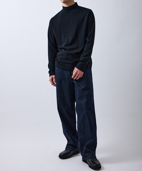 Wrangler（ラングラー）の「【Wrangler meet LE CERCLE par rope】別注/カーブデニム/セットアップ対応（デニムパンツ・メンズ・グレー/サックスブルー/ネイビー・S/LL/L/M）」の10枚目の写真