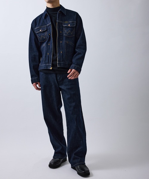 Wrangle ラングラー セットアップ デニムジャケット デニムパンツ Wrangle ラングラー セットアップ デニムジャケット デニムパンツ