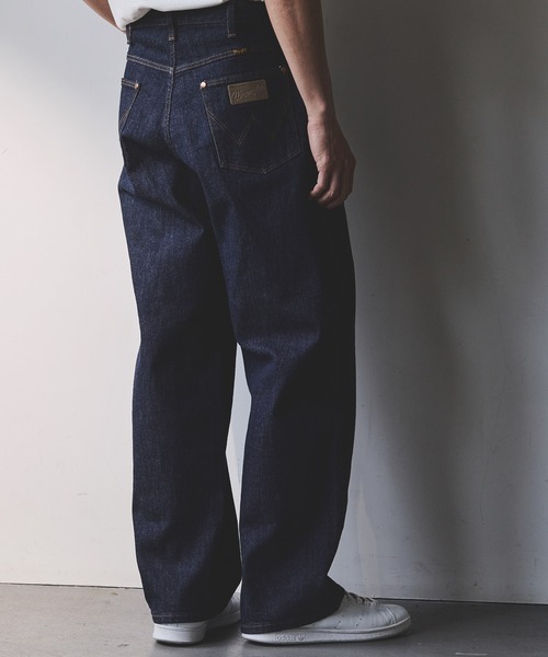 Wrangler meet LE CERCLE par rope】別注/カーブデニム/セットアップ