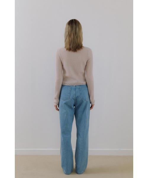 MAGNET ARCHIVE（マグネット アーカイブ）の「Golgi Lace Knit Top (Pink)（ニット/セーター・レディース・ピンク・FREE）」の3枚目の写真