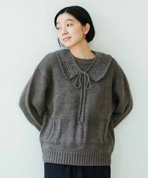 VONDEL ゆったり ローゲージニット グレー UNITED ARROWS - VONDEL ゆったり ローゲージニット グレーの通販 by