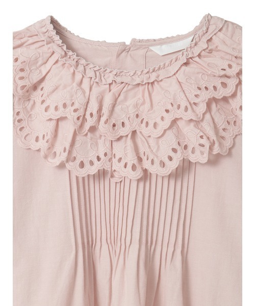 PINK HOUSE（ピンクハウス）の「スカラップレース使いダンガリーブラウス（シャツ/ブラウス・レディース・レッド/ピンク/インディゴブルー/カーキ/ブラック/ホワイト・フリー）」の17枚目の写真