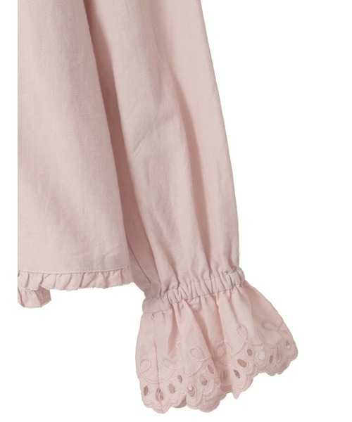 PINK HOUSE（ピンクハウス）の「スカラップレース使いダンガリーブラウス（シャツ/ブラウス・レディース・レッド/ピンク/インディゴブルー/カーキ/ブラック/ホワイト・フリー）」の18枚目の写真